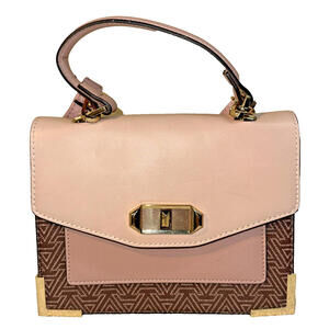 ALDO Caiillaa Purse Top Handle Satchel Handbag Pink Designer Removeable Strap